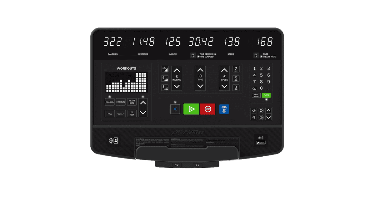 Life Fitness Club Series+ Elliptical Cross-Trainer