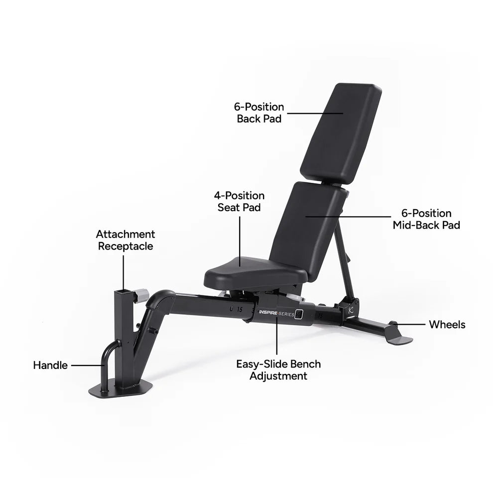 Inspire Fitness FID7 PRO ADJUSTABLE BENCH