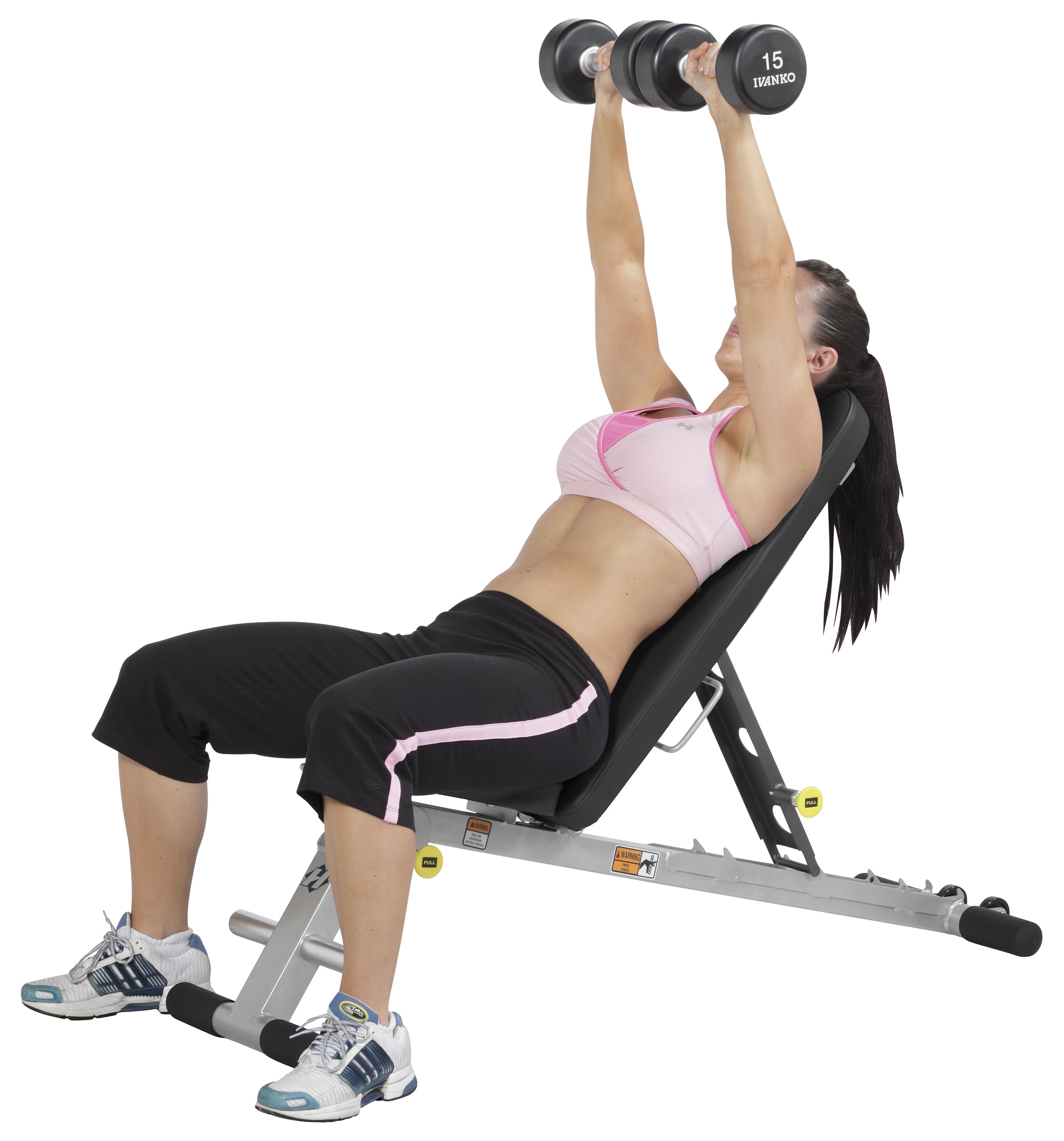 Hf 4145 Folding Multi Bench – strength training equipment – durable and commercial quality