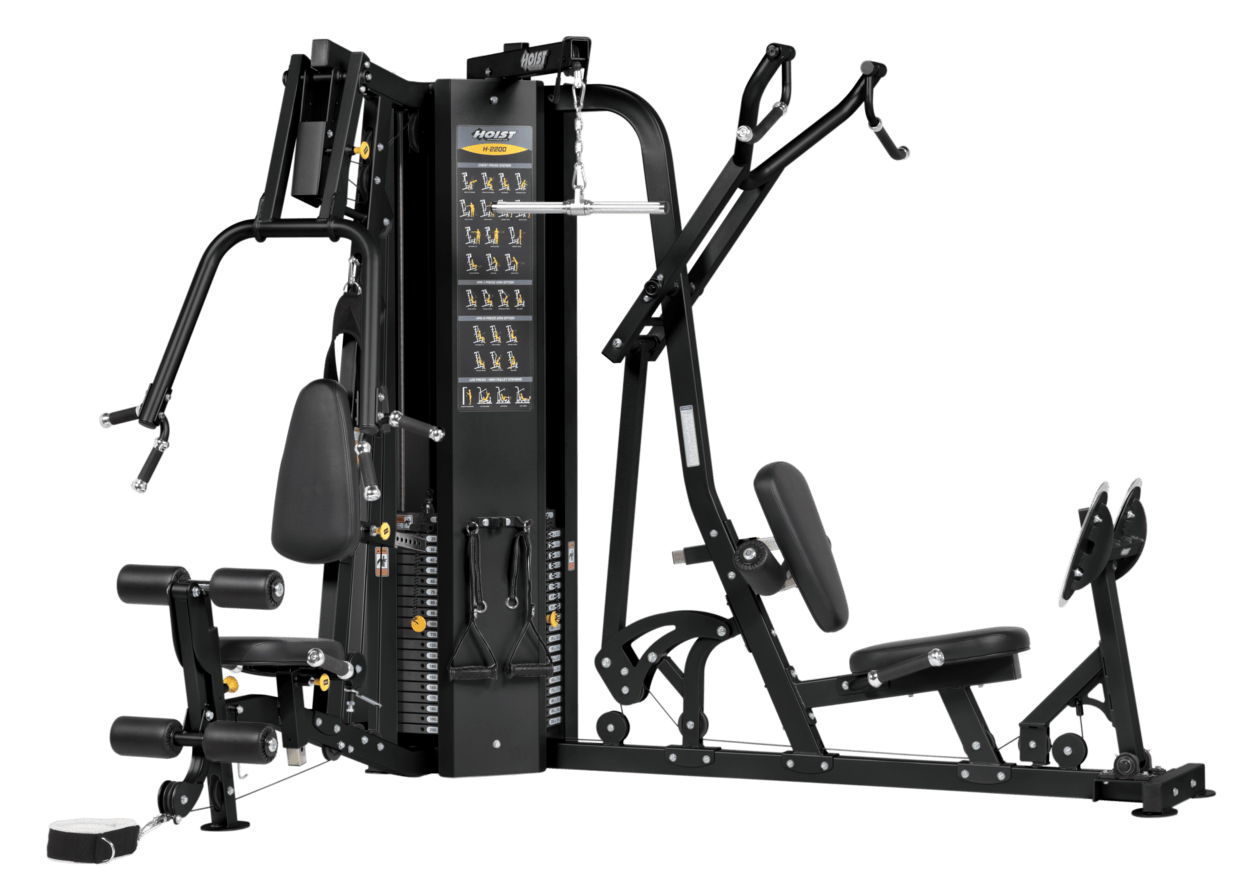 H 2200 2 Stack Multi Gym – functional trainer – versatile strength training system