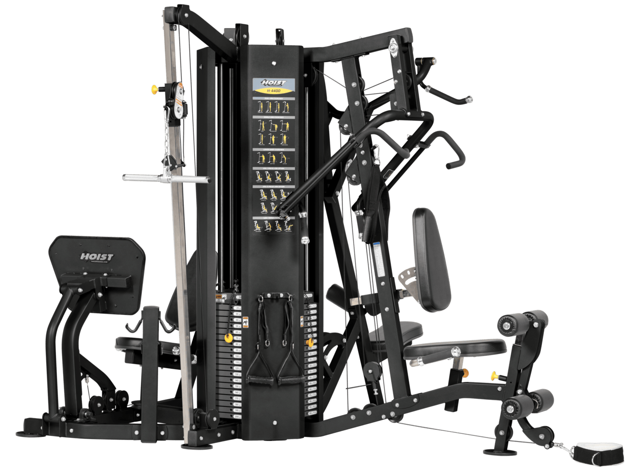 H 4400 4 Stack Multi Gym – functional trainer – versatile strength training system