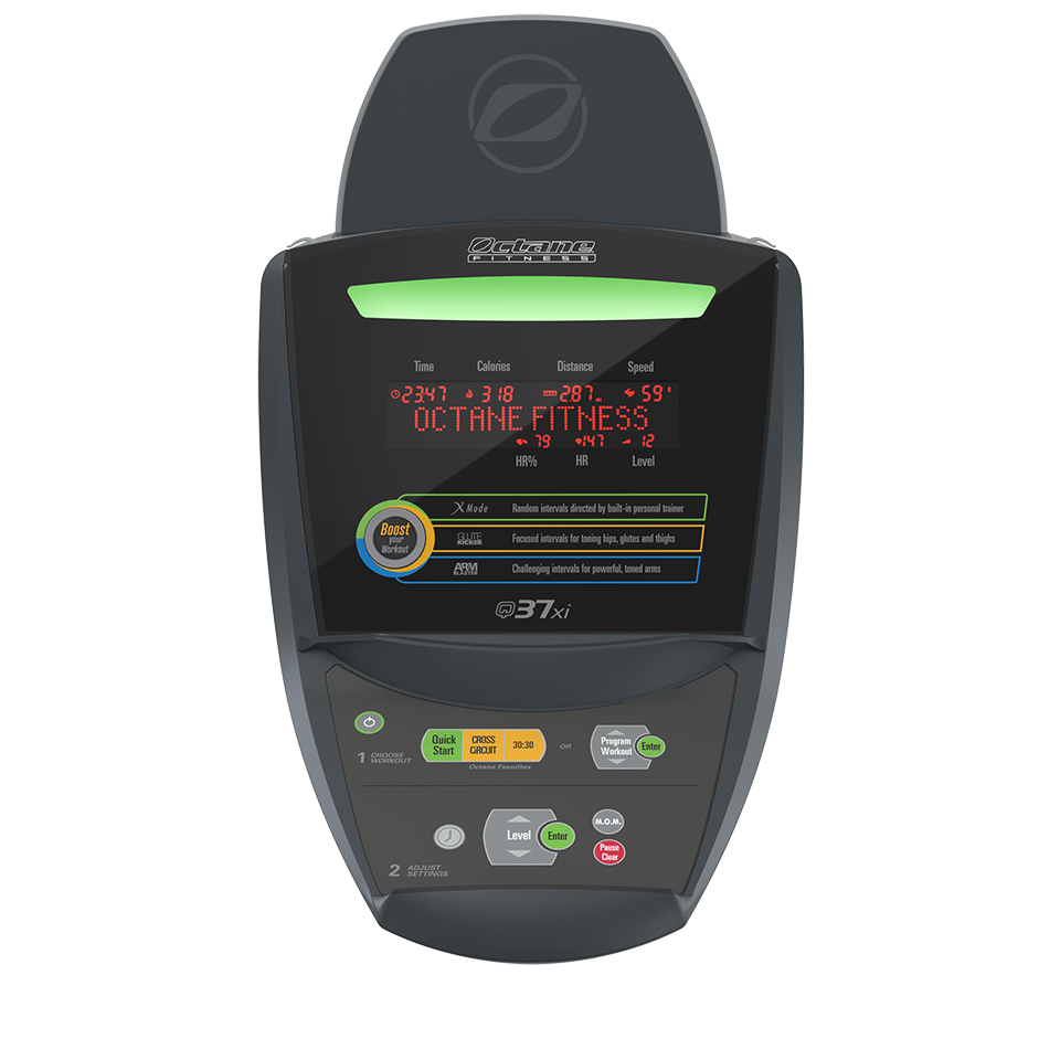 Octane Q37Xi Elliptical – elliptical – premium low-impact trainer