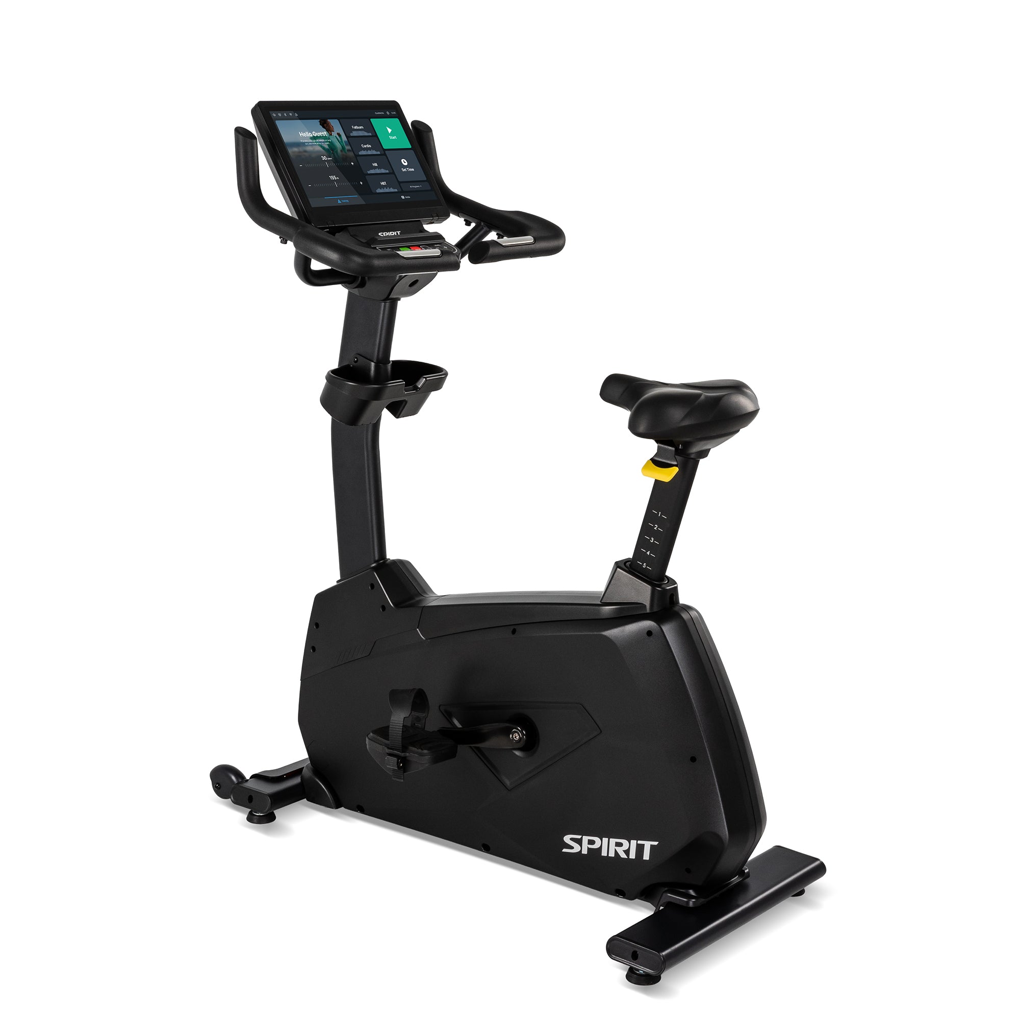 Spirit Cu1000Ent Uprightbike – exercise bike – high-quality indoor cycling equipment