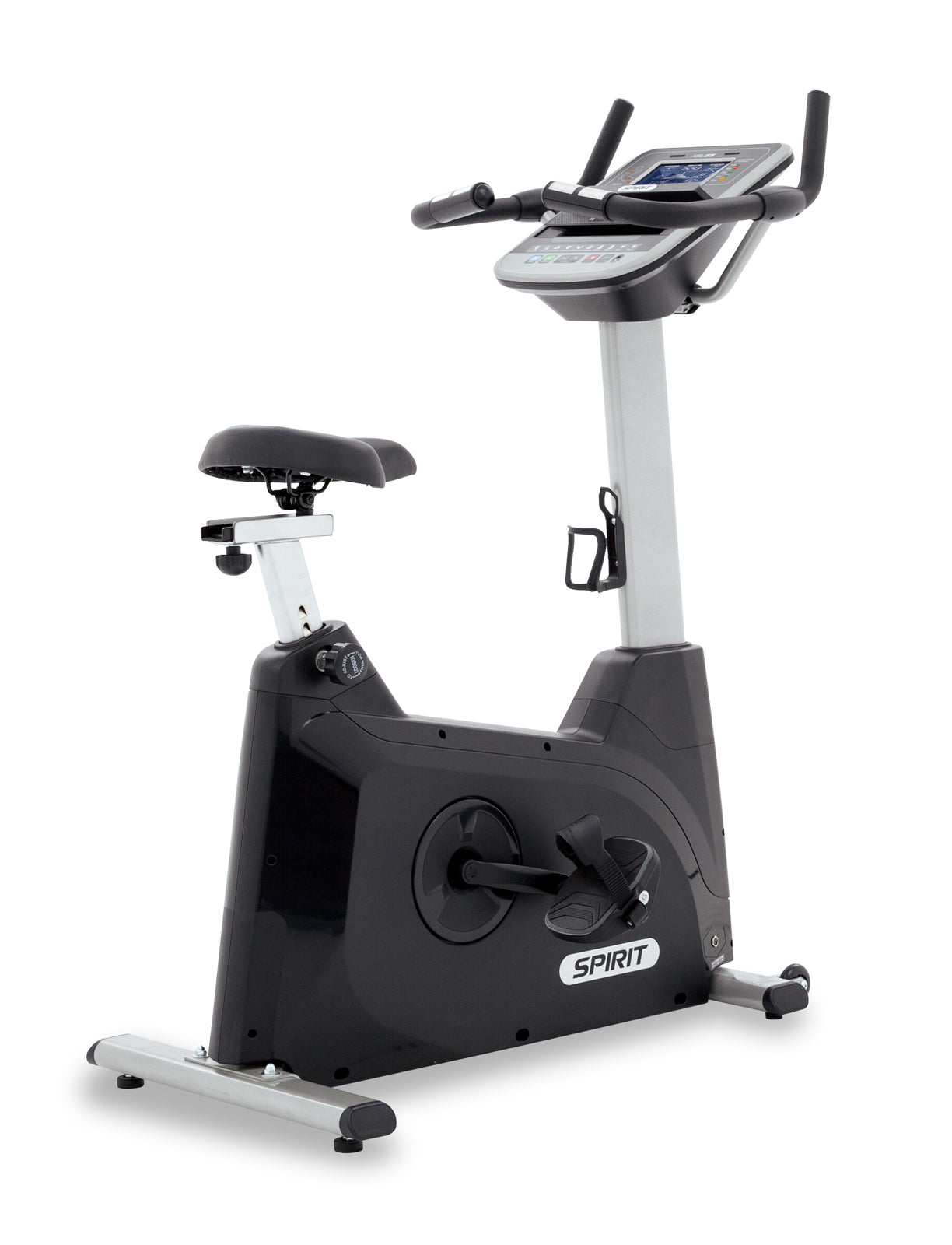Spirit Xbu55 Uprightbike – exercise bike – high-quality indoor cycling equipment