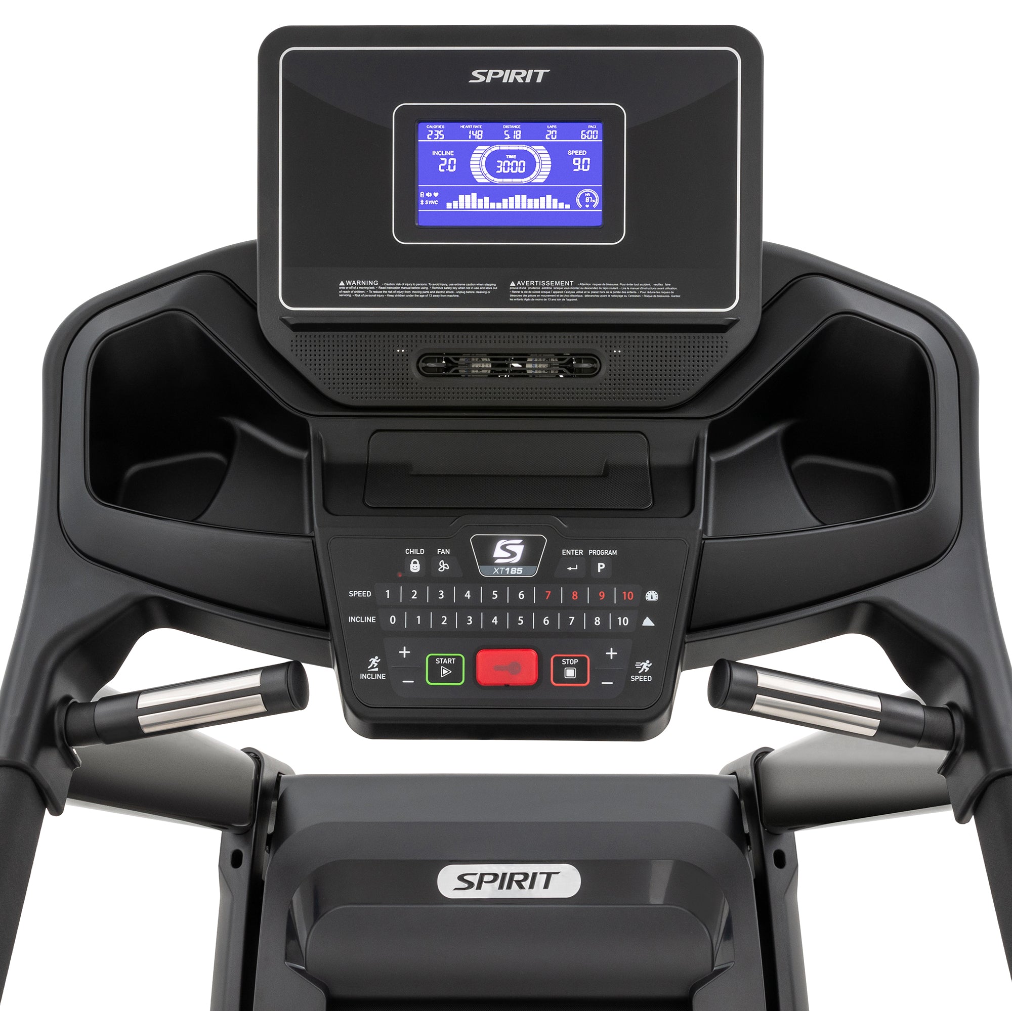 Spirit Xt185 Treadmill – treadmill – commercial-grade cardio machine
