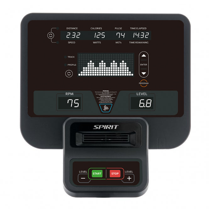 Spirit Ces880 Elliptical – elliptical – premium low-impact trainer