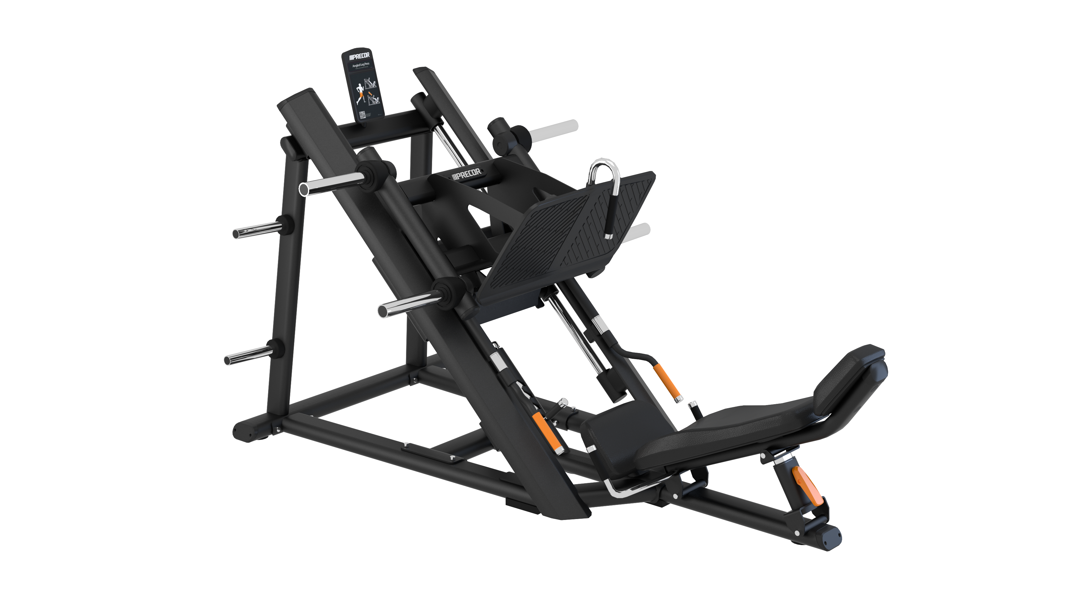 Precor Discovery Dpl0601 Angled Leg Press – strength training equipment – durable and commercial quality