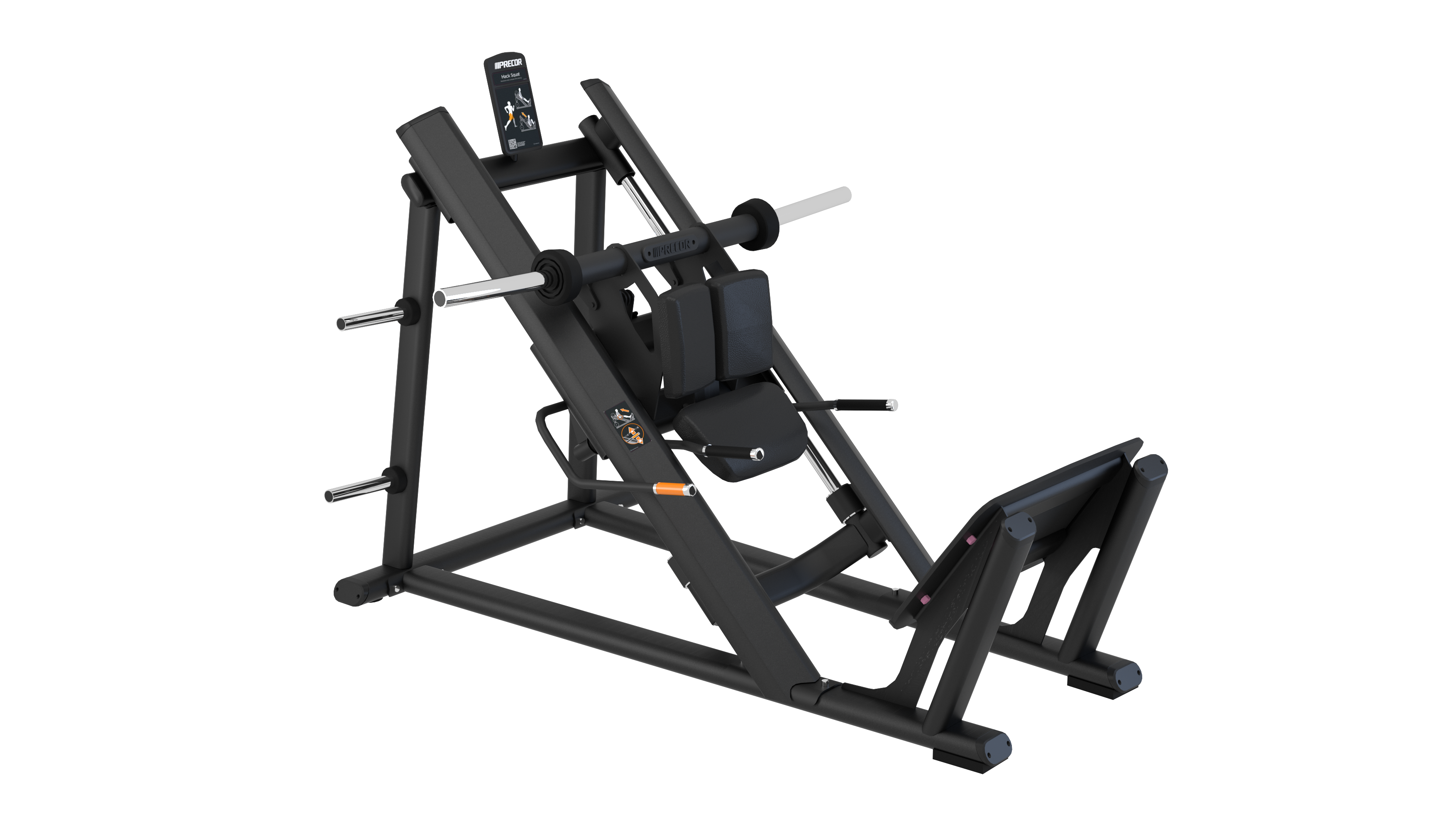 Precor Discovery Dpl0603 Hack Squat – elliptical – premium low-impact trainer