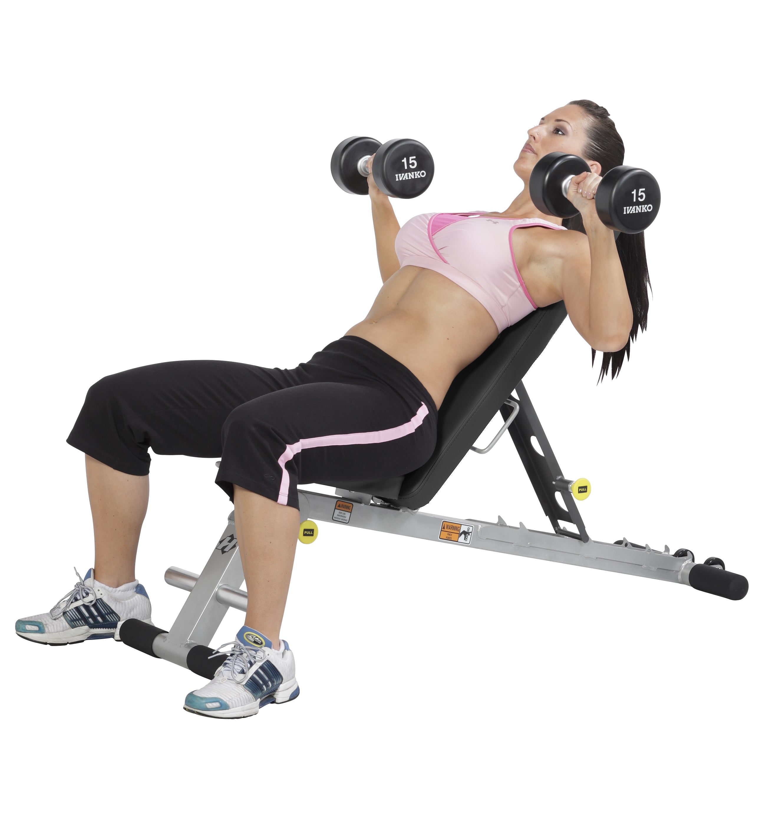 Hf 4145 Folding Multi Bench – strength training equipment – durable and commercial quality