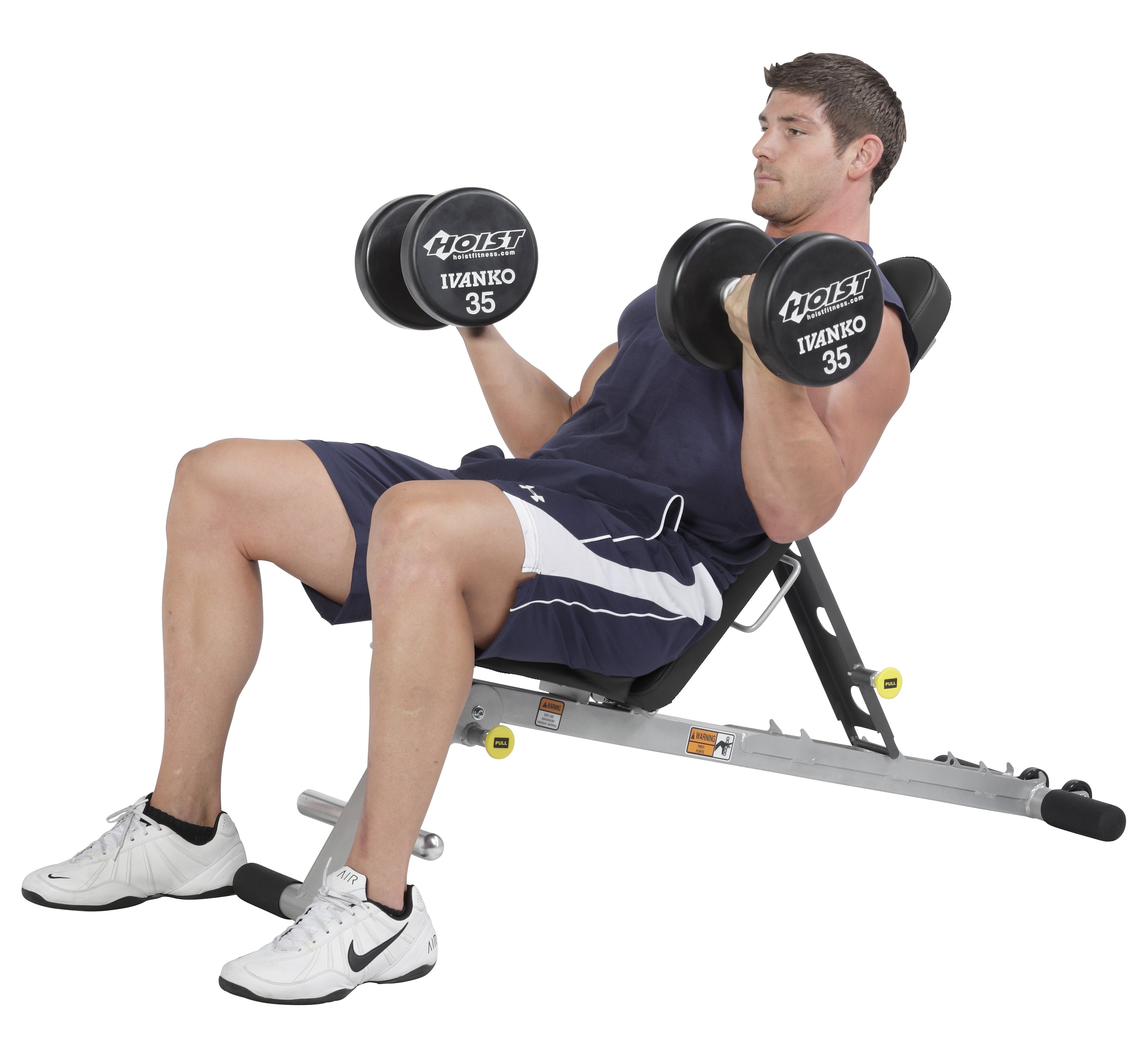 Hf 4145 Folding Multi Bench – strength training equipment – durable and commercial quality