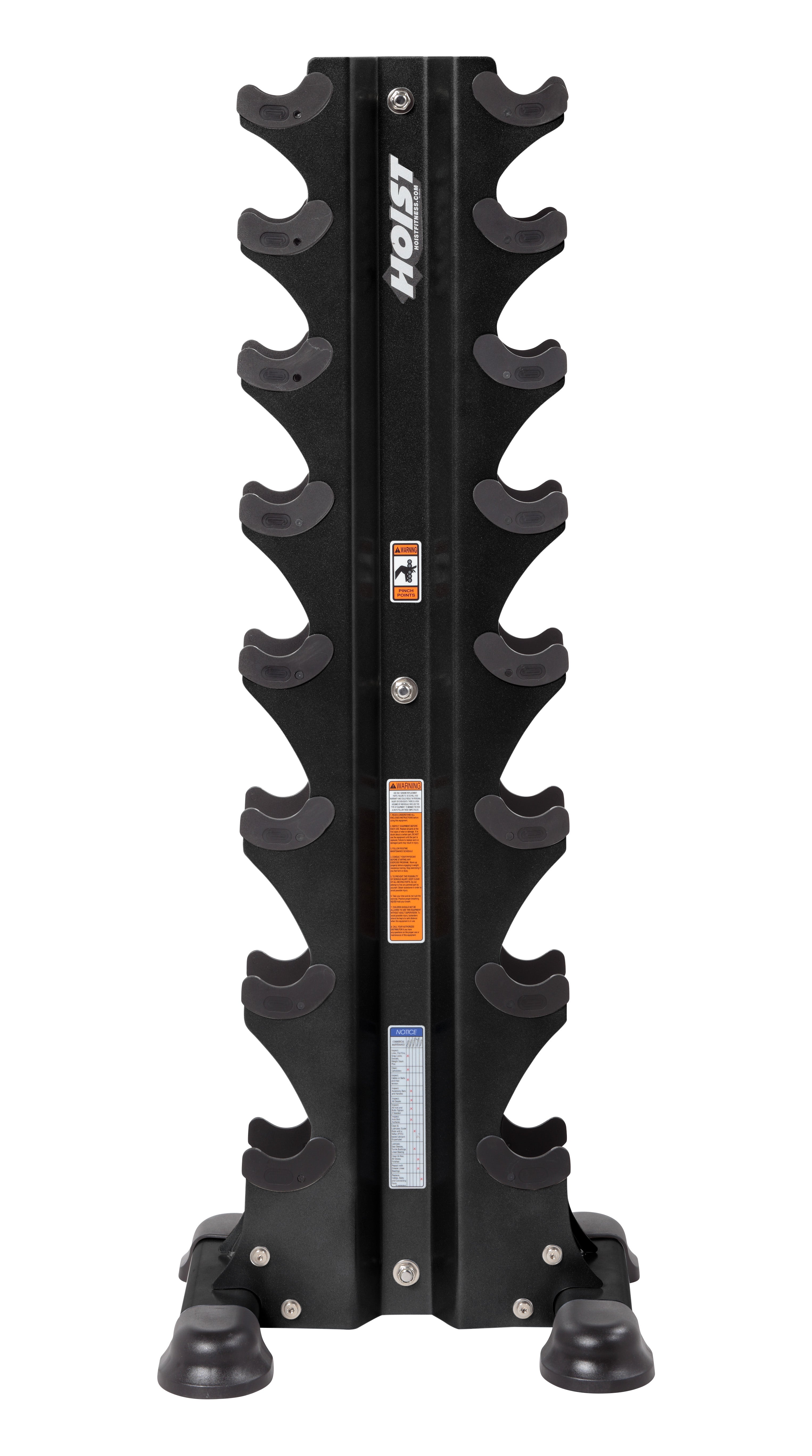 Hf 5460 8 Pair Vertical Dumbbell Rack – strength training equipment – durable and commercial quality