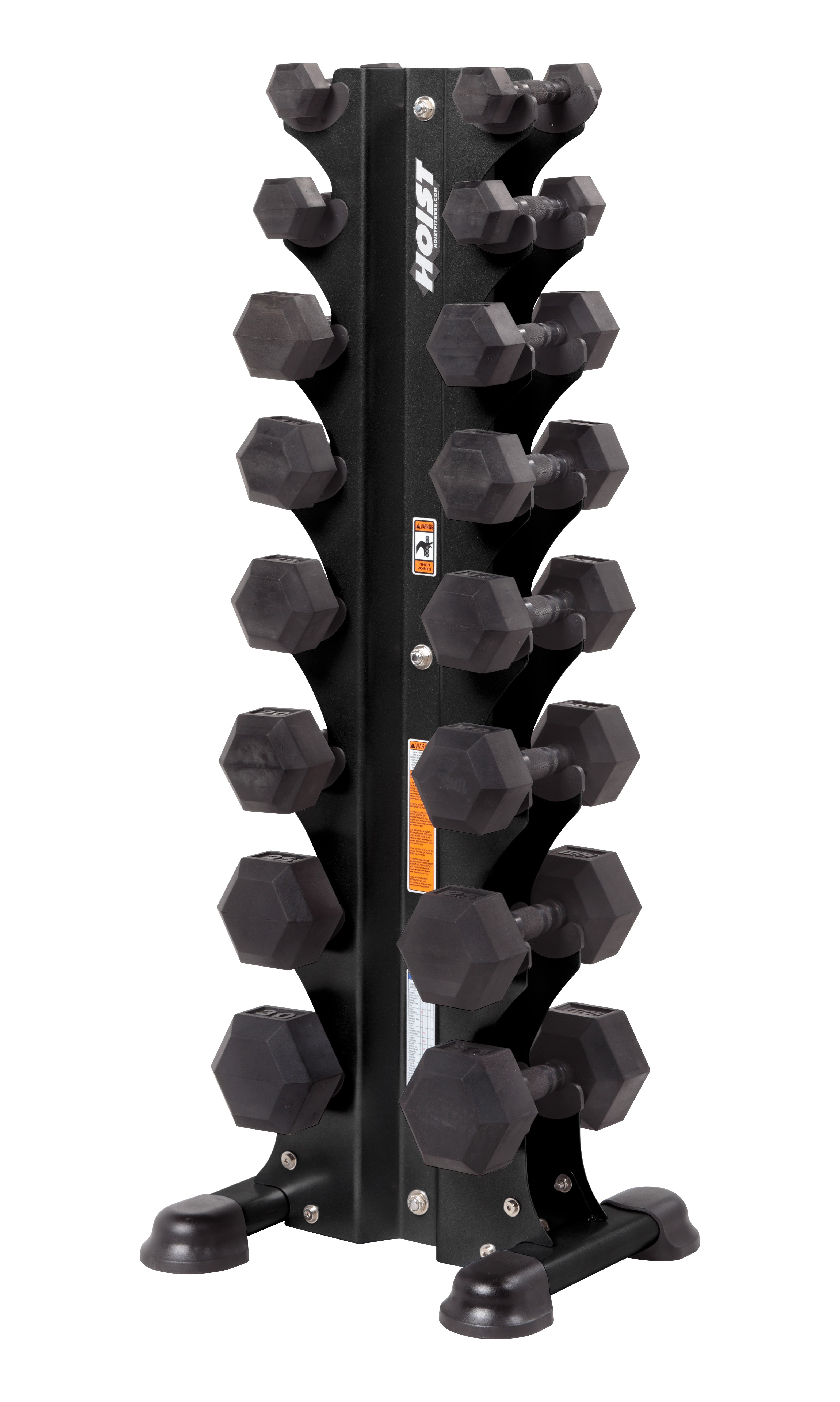 Hf 5460 8 Pair Vertical Dumbbell Rack – strength training equipment – durable and commercial quality