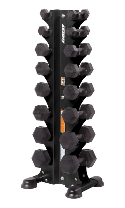 Hf 5460 8 Pair Vertical Dumbbell Rack – strength training equipment – durable and commercial quality