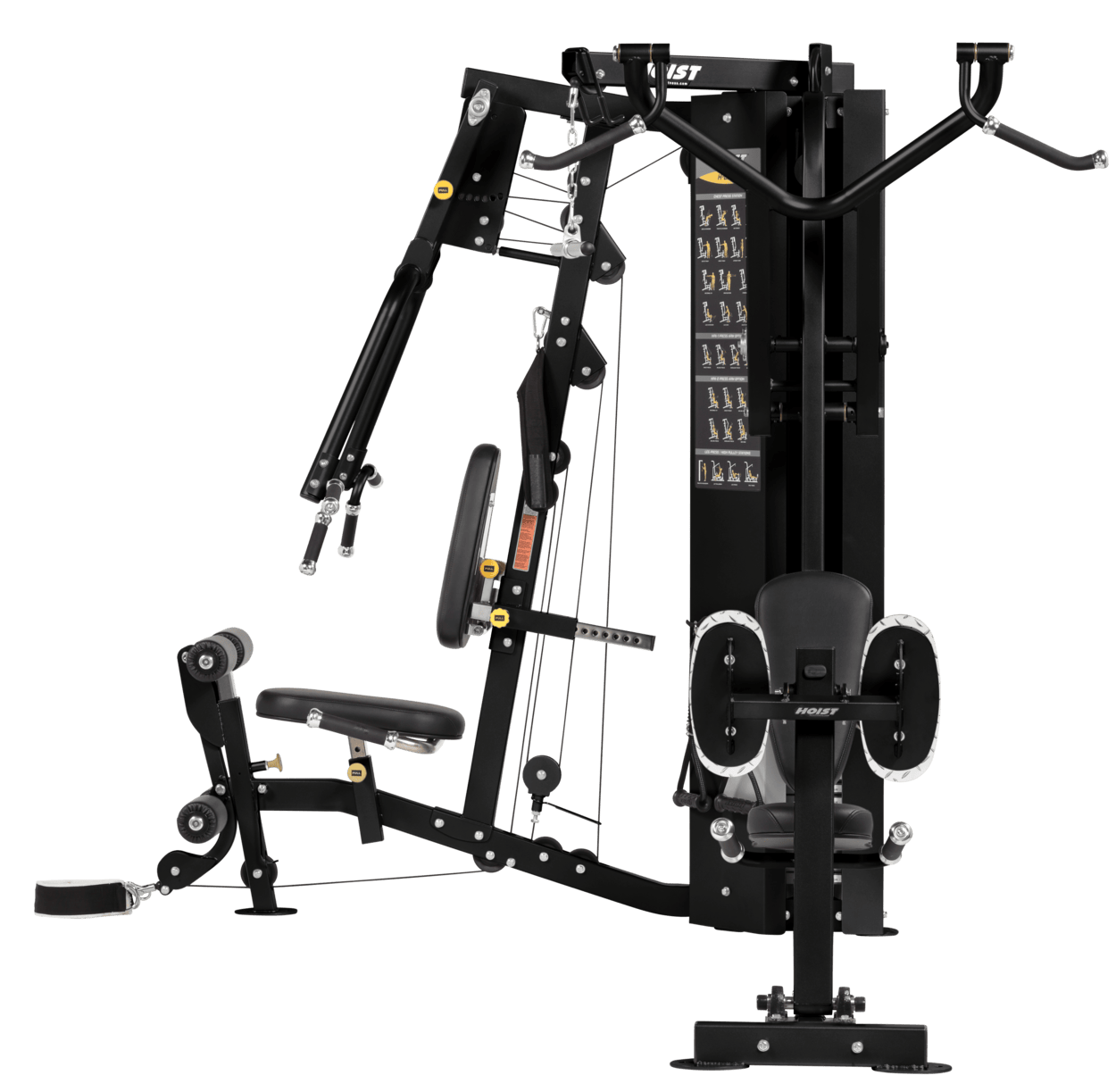 H 2200 2 Stack Multi Gym – functional trainer – versatile strength training system