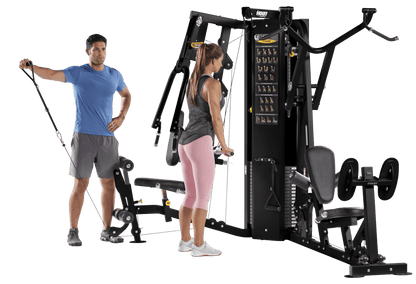 H 2200 2 Stack Multi Gym – functional trainer – versatile strength training system