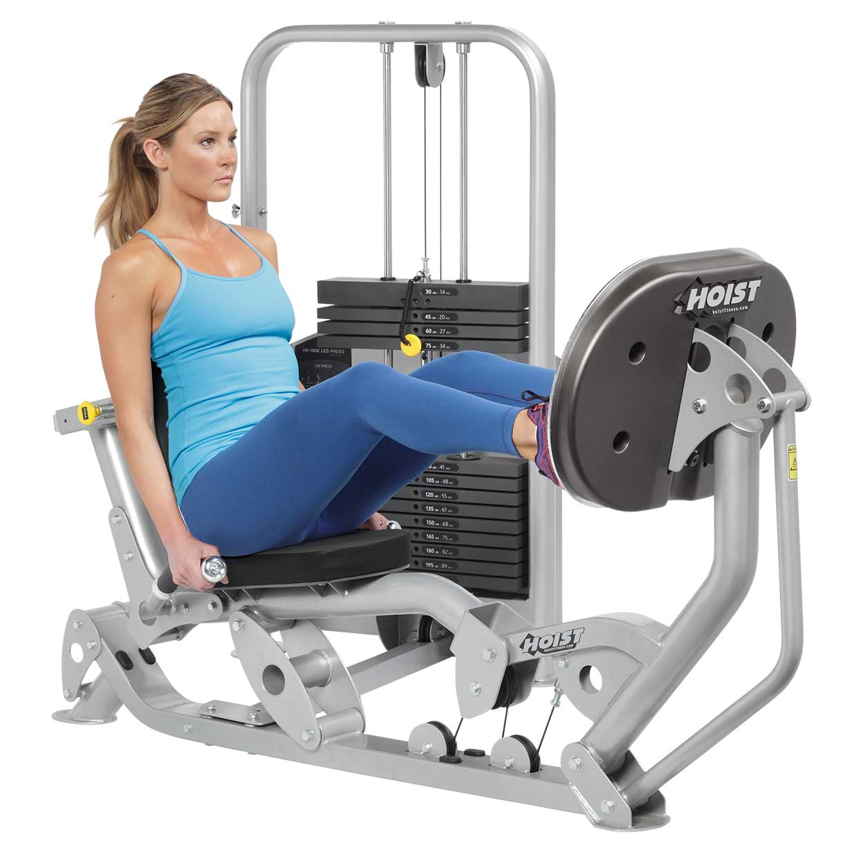 Hv Lp Fsk Rlp Freestanding Ride Leg Press – strength training equipment – durable and commercial quality
