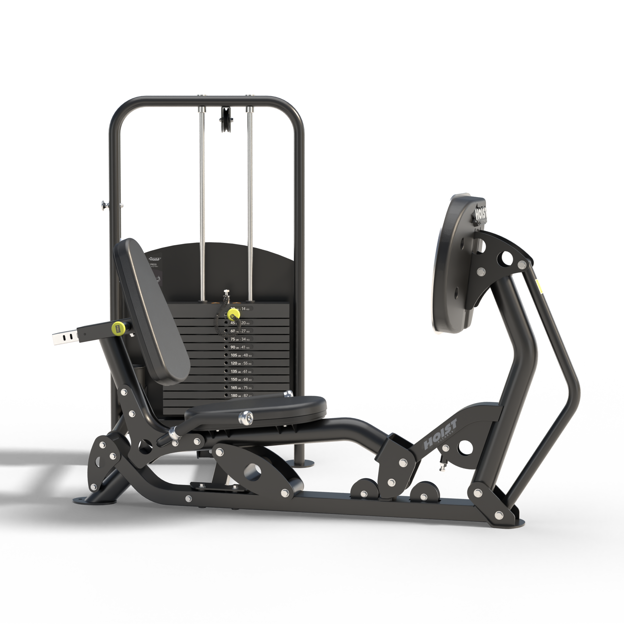 Hv Lp Fsk Rlp Freestanding Ride Leg Press – strength training equipment – durable and commercial quality