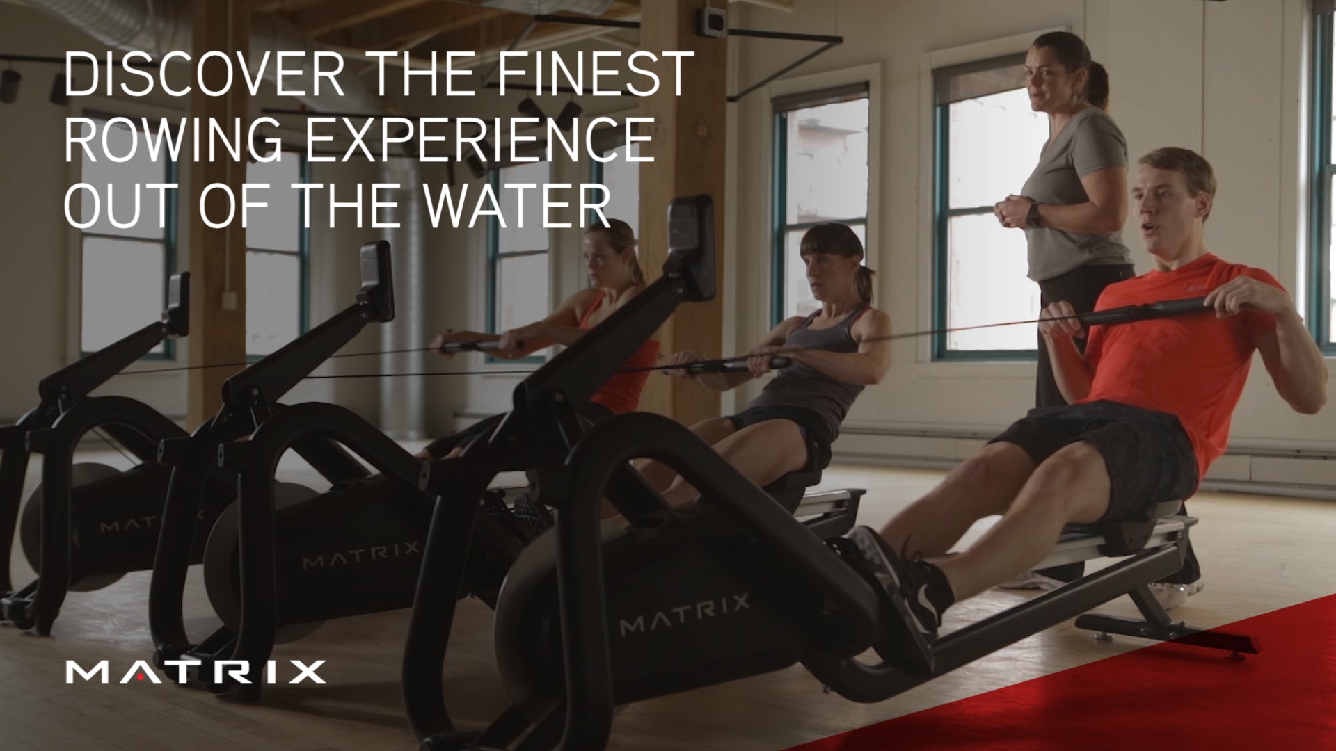 Rower – rowing machine – smooth full-body cardio trainer