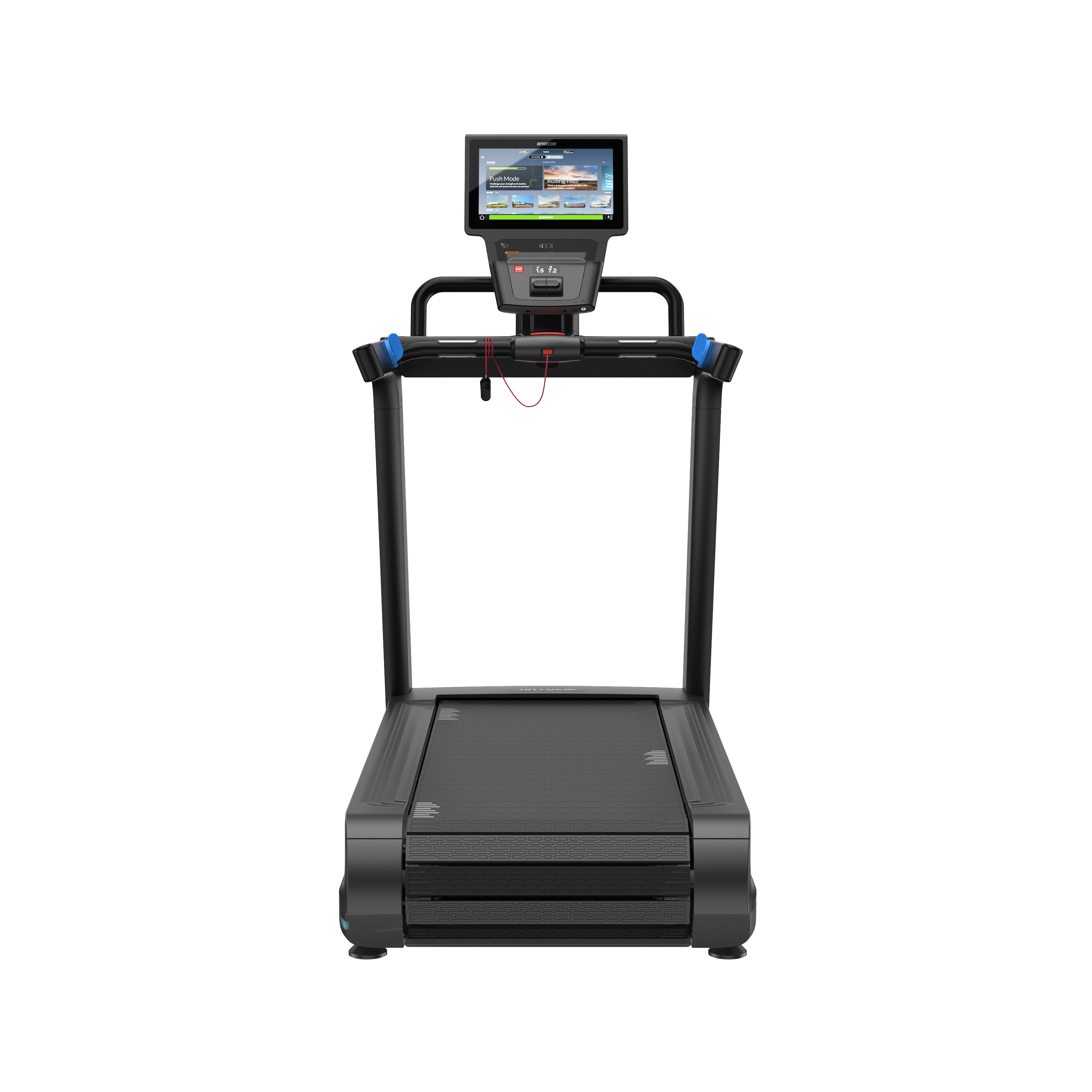 Precor Breakaway Slat Belt Treadmill – treadmill – commercial-grade cardio machine