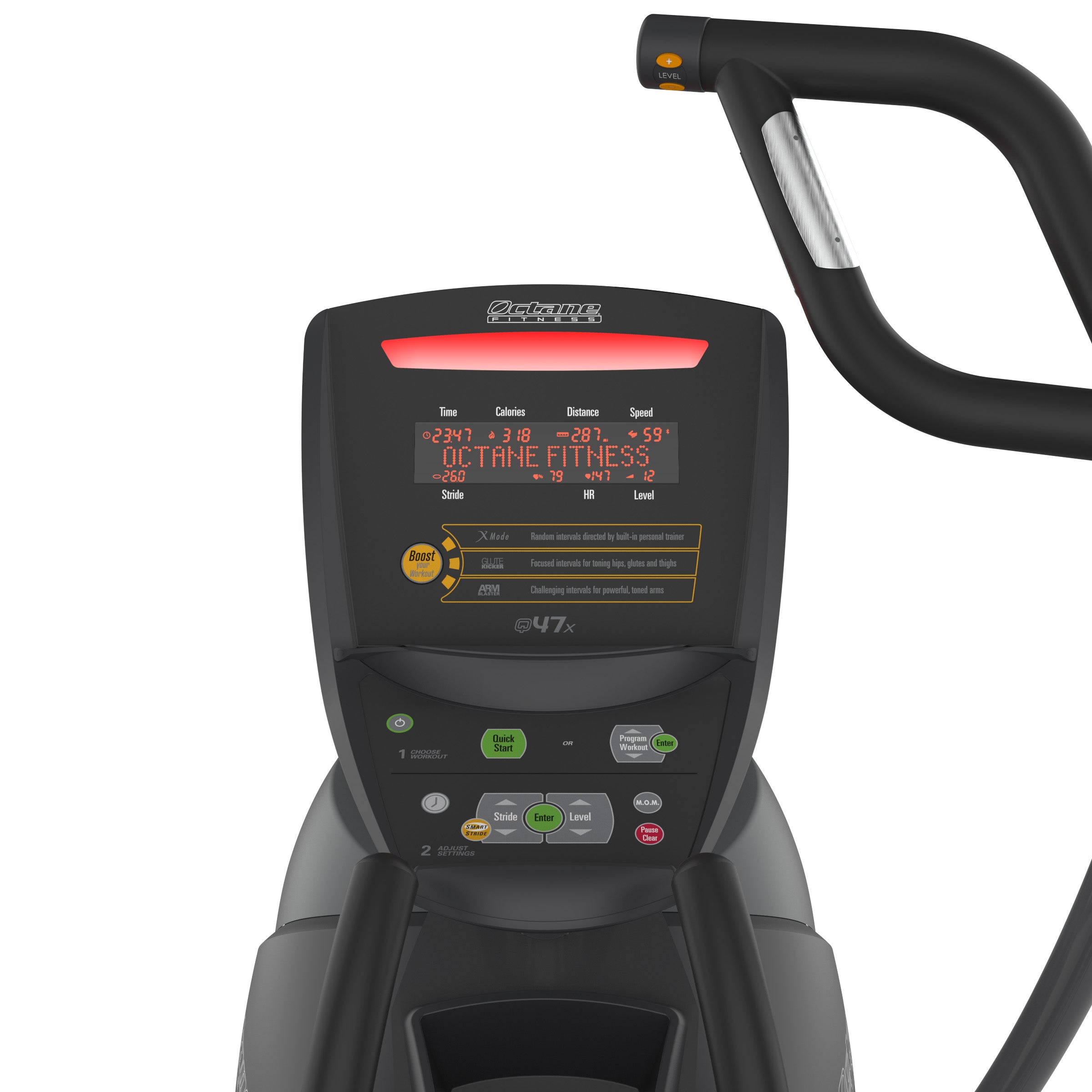 Octane Q47X Elliptical – elliptical – premium low-impact trainer