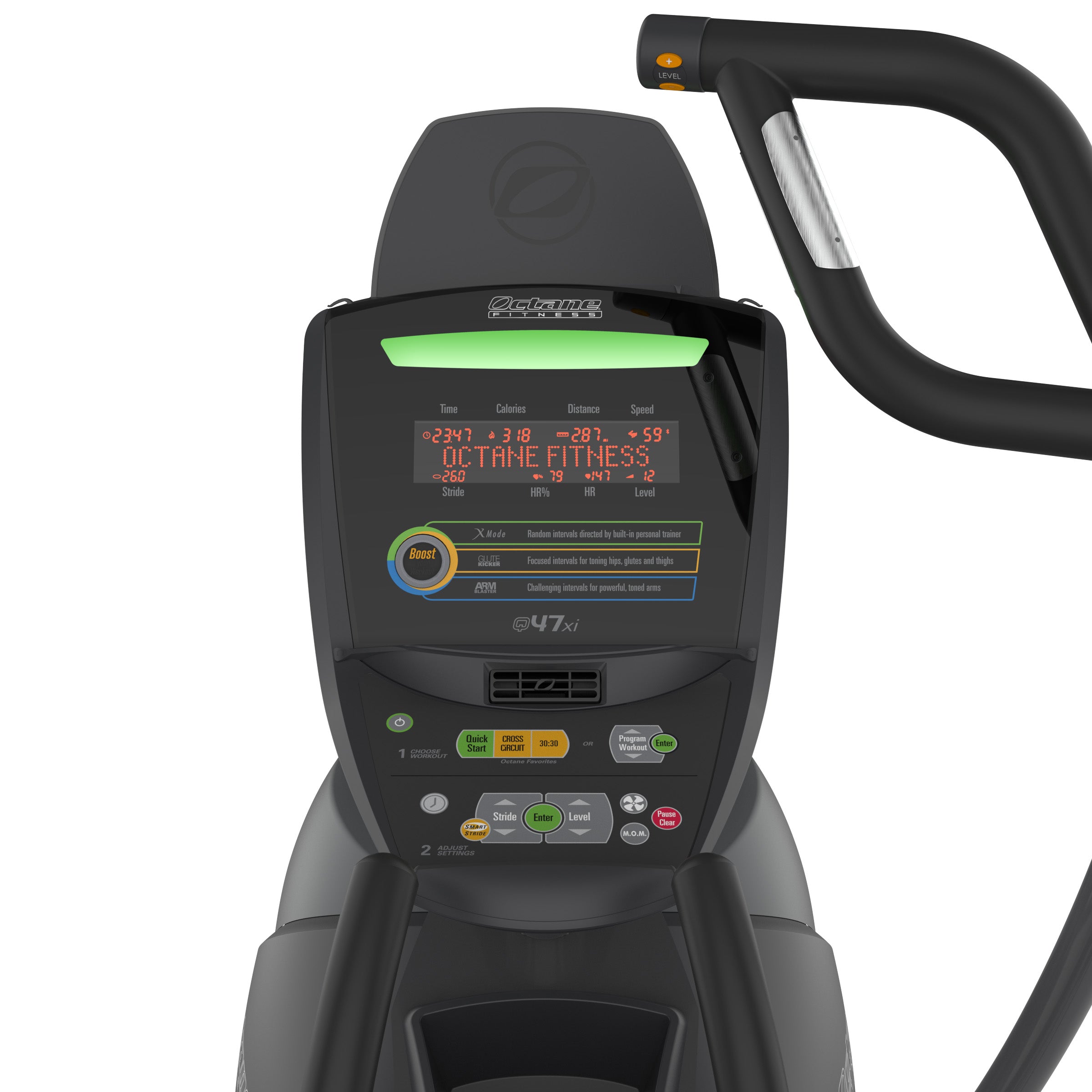 Octane Q47Xi Elliptical – elliptical – premium low-impact trainer