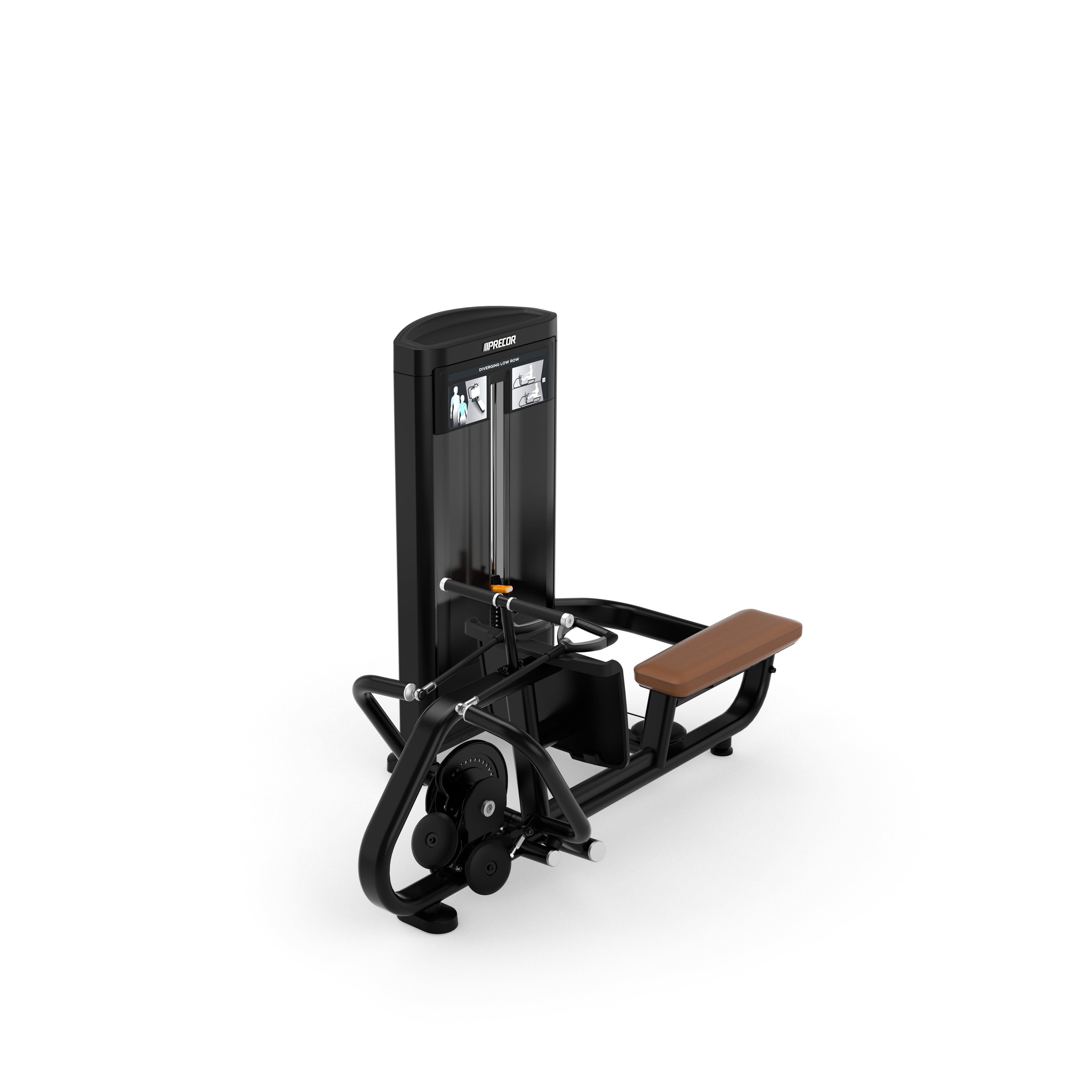 Precor Resolute Rsl0324 Diverging Low Row – rowing machine – smooth full-body cardio trainer