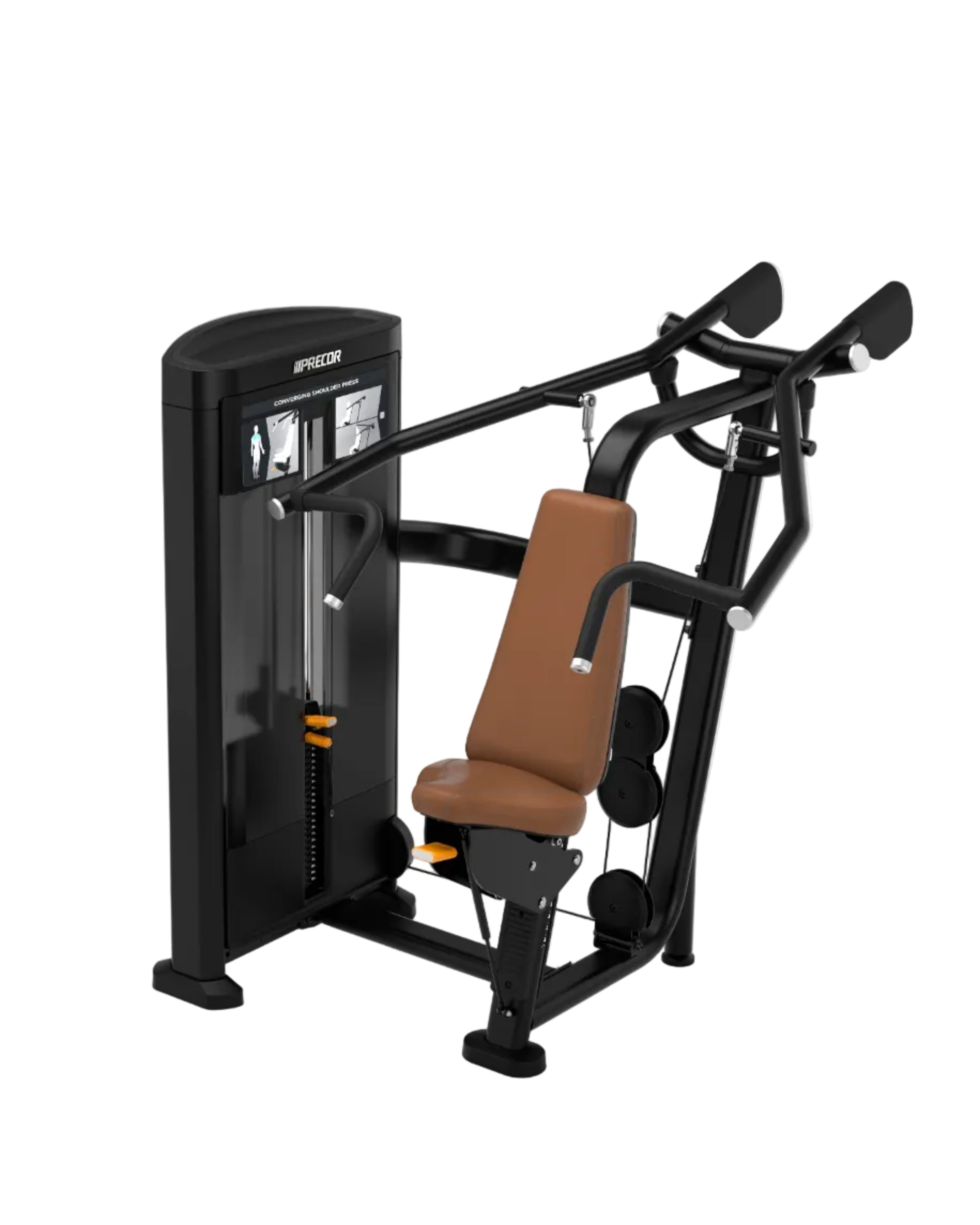 Precor Resolute Rsl0515 Converging Shoulder Press – strength training equipment – durable and commercial quality