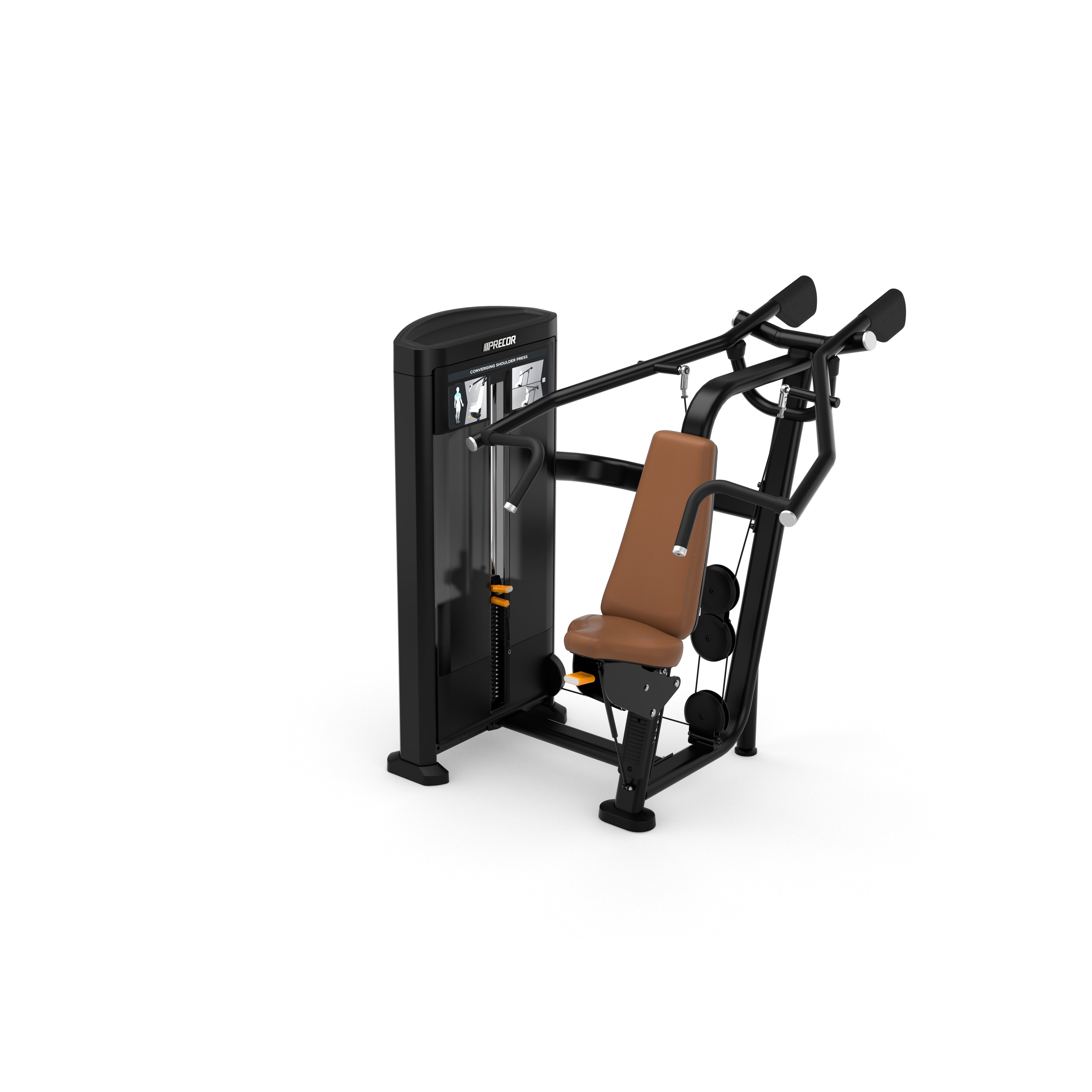 Precor Resolute Rsl0515 Converging Shoulder Press – strength training equipment – durable and commercial quality