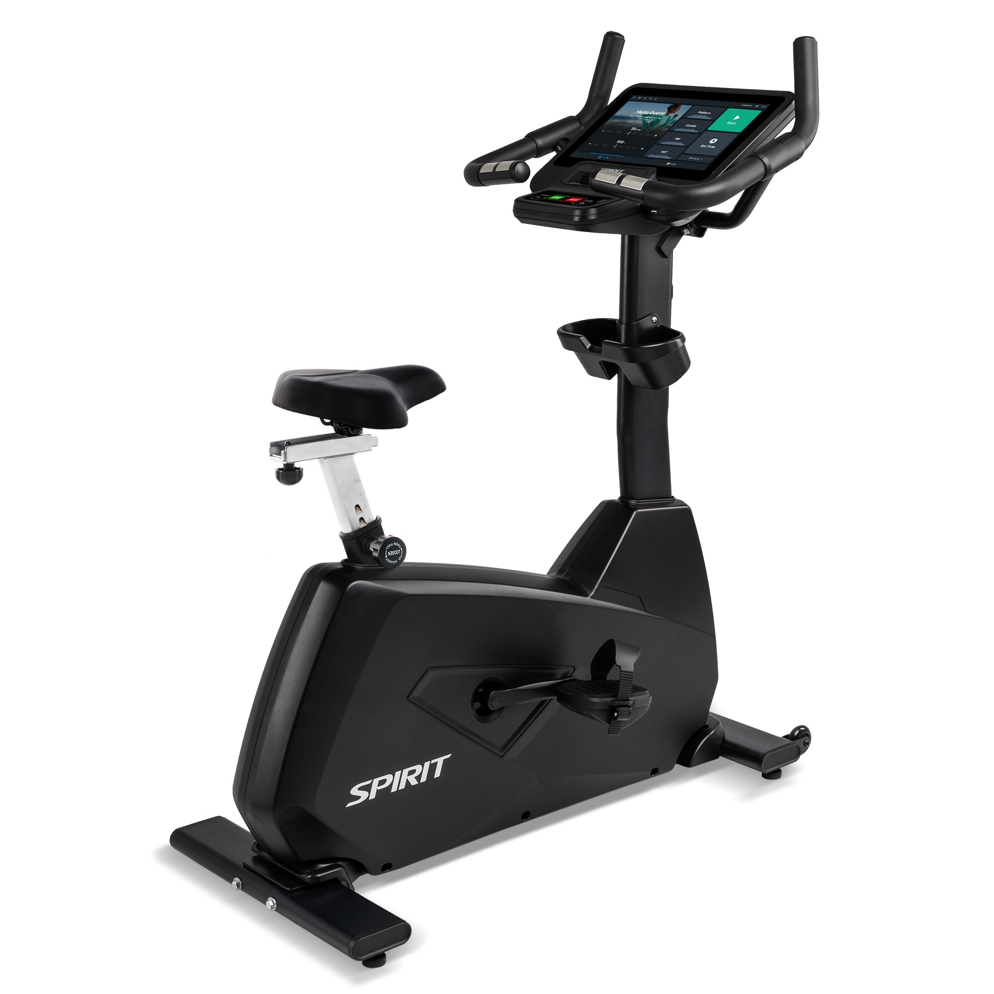 Spirit Cu800Ent Uprightbike – exercise bike – high-quality indoor cycling equipment