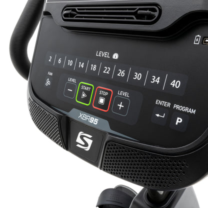 Spirit Xbr95 Recumbentbike – exercise bike – high-quality indoor cycling equipment