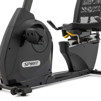 Spirit Xbr95 Recumbentbike – exercise bike – high-quality indoor cycling equipment