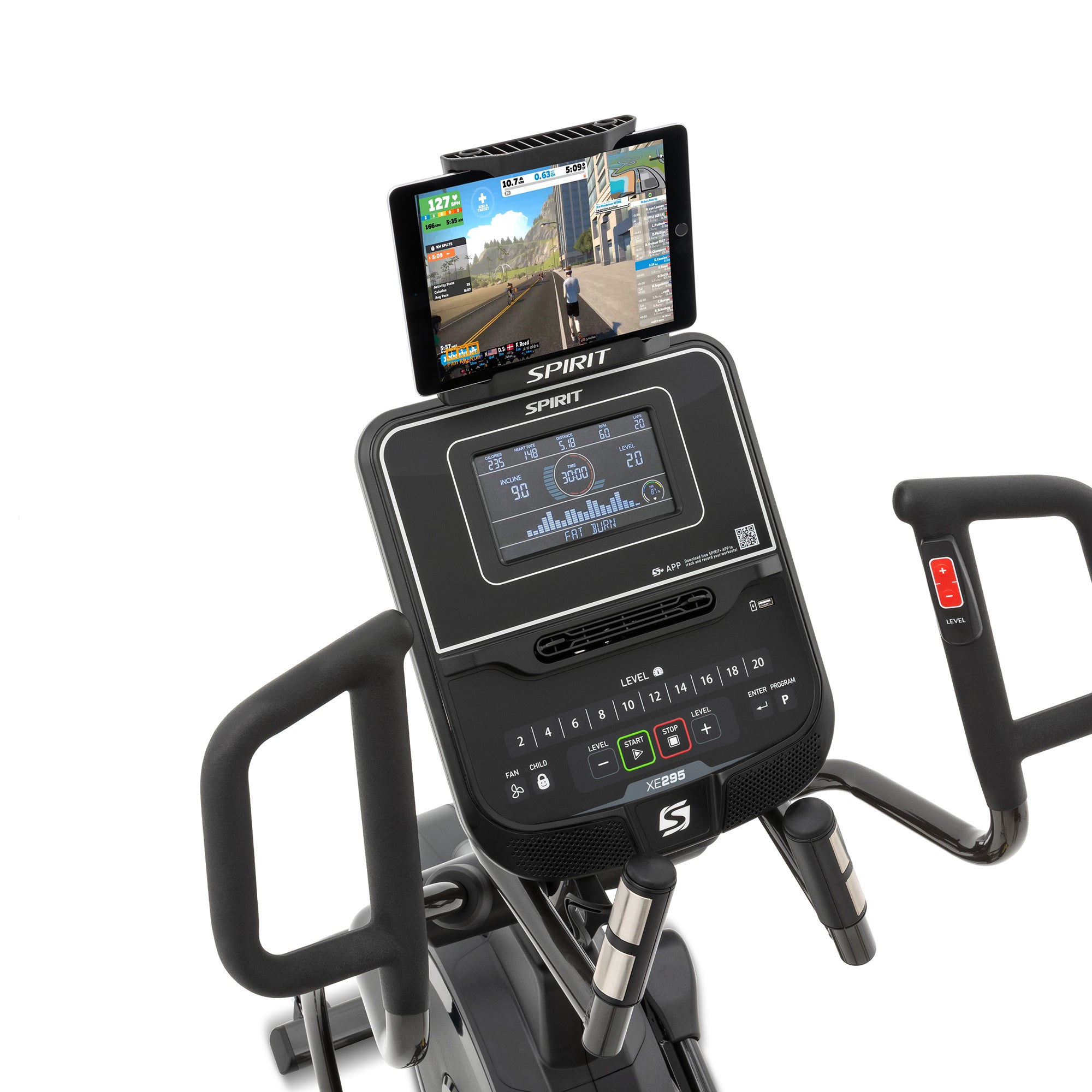 Spirit Xe295 – elliptical – premium low-impact trainer