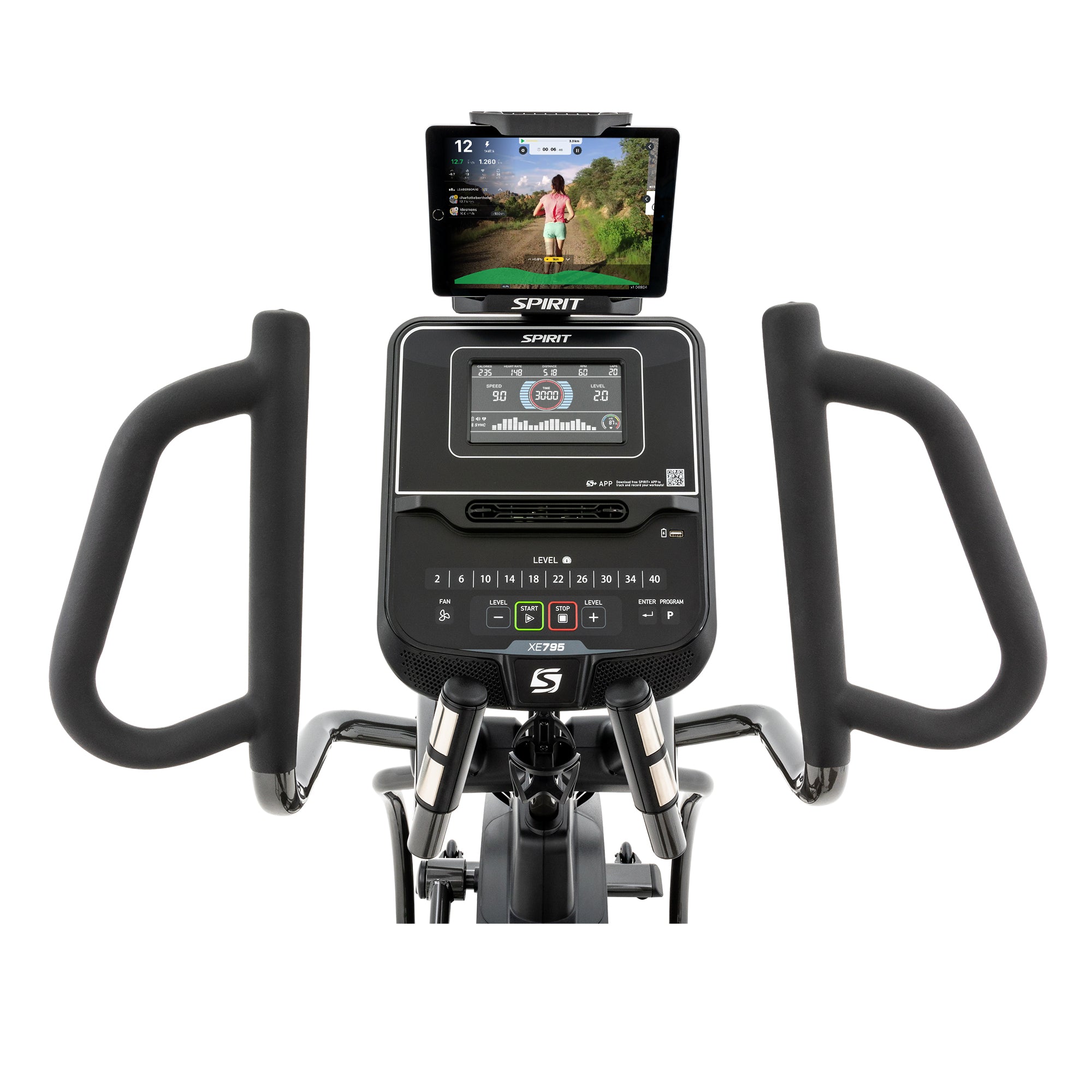 Spirit Xe795 – elliptical – premium low-impact trainer