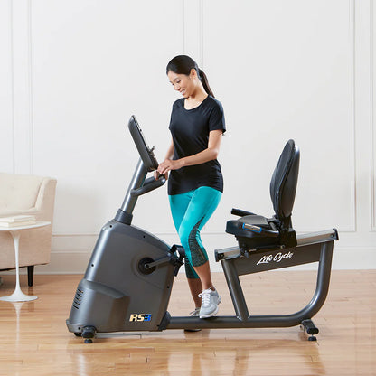 Life Fitness RS3 Recumbent Lifecycle Bike
