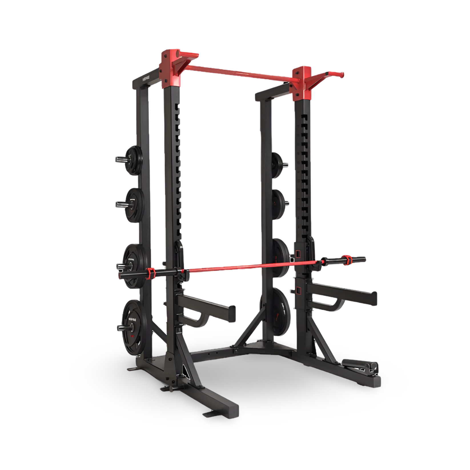 Ultimate Commercial Half Rack – strength training equipment – durable and commercial quality